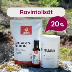 Ravintolisi 20 %